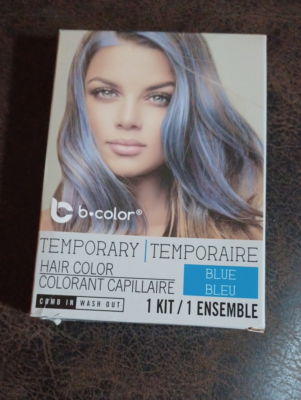 $4 Add-on New Temporary Blue Hair Color Kit